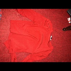 Burgundy long sleeve
